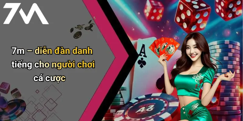 7m – diễn đàn danh tiếng cho người chơi cá cược