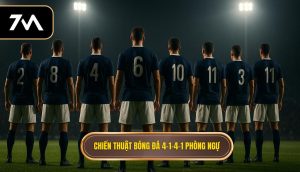Chiến thuật bóng đá 4-1-4-1 phòng ngự