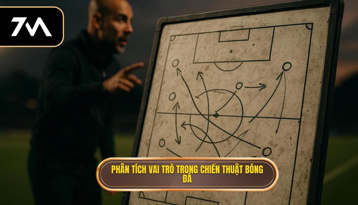 Phân tích vai trò vị trí trong Chiến thuật luân chuyển bóng nhanh