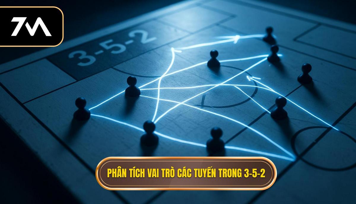 Phân Tích Chuyên Sâu Vai Trò Các Tuyến Trong 3-5-2 Tấn Công