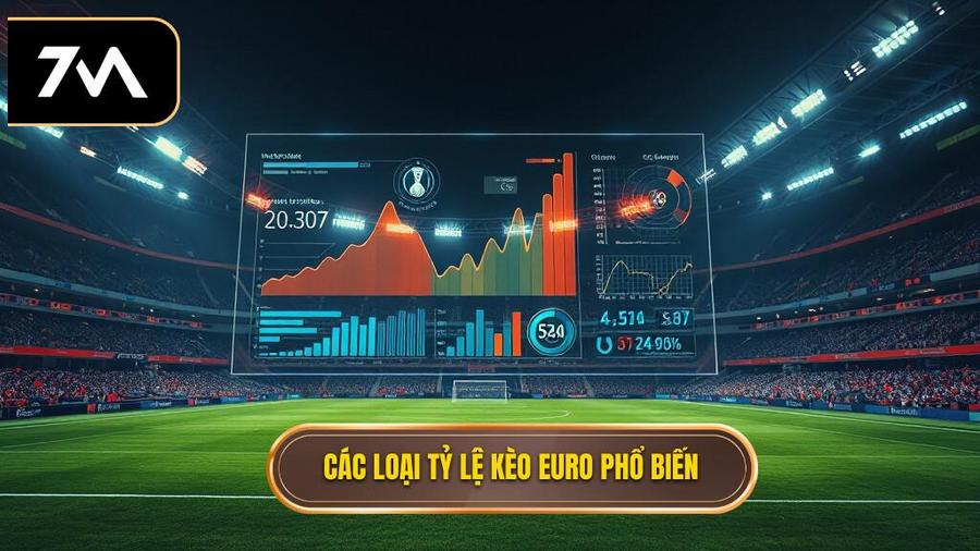 Các loại tỷ lệ bóng đá Euro phổ biến hiện nay