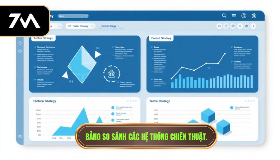 Bảng so sánh các hệ thống chiến thuật.