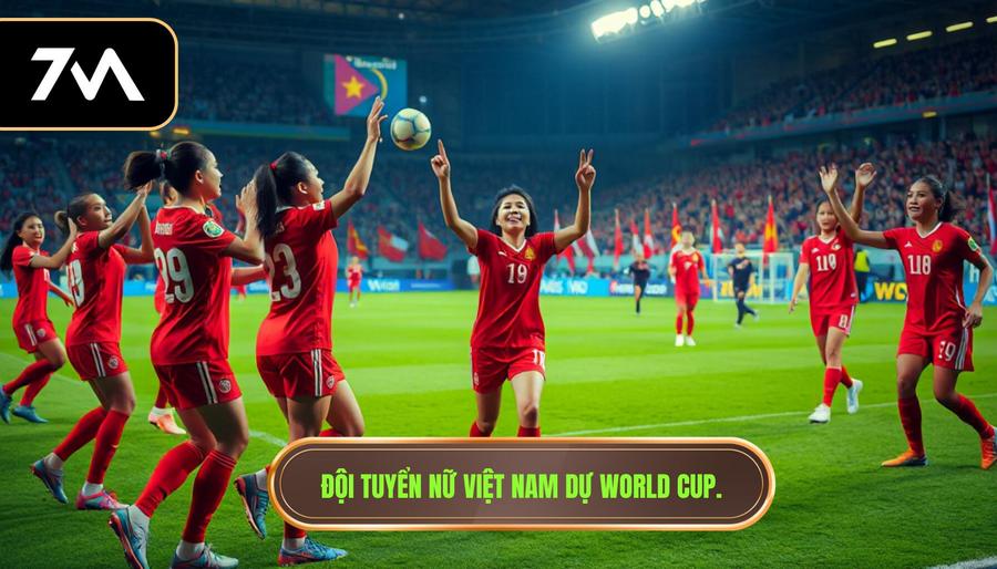 1. Đội tuyển nữ Việt Nam dự World Cup.